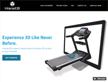 Tablet Screenshot of interact3d.com
